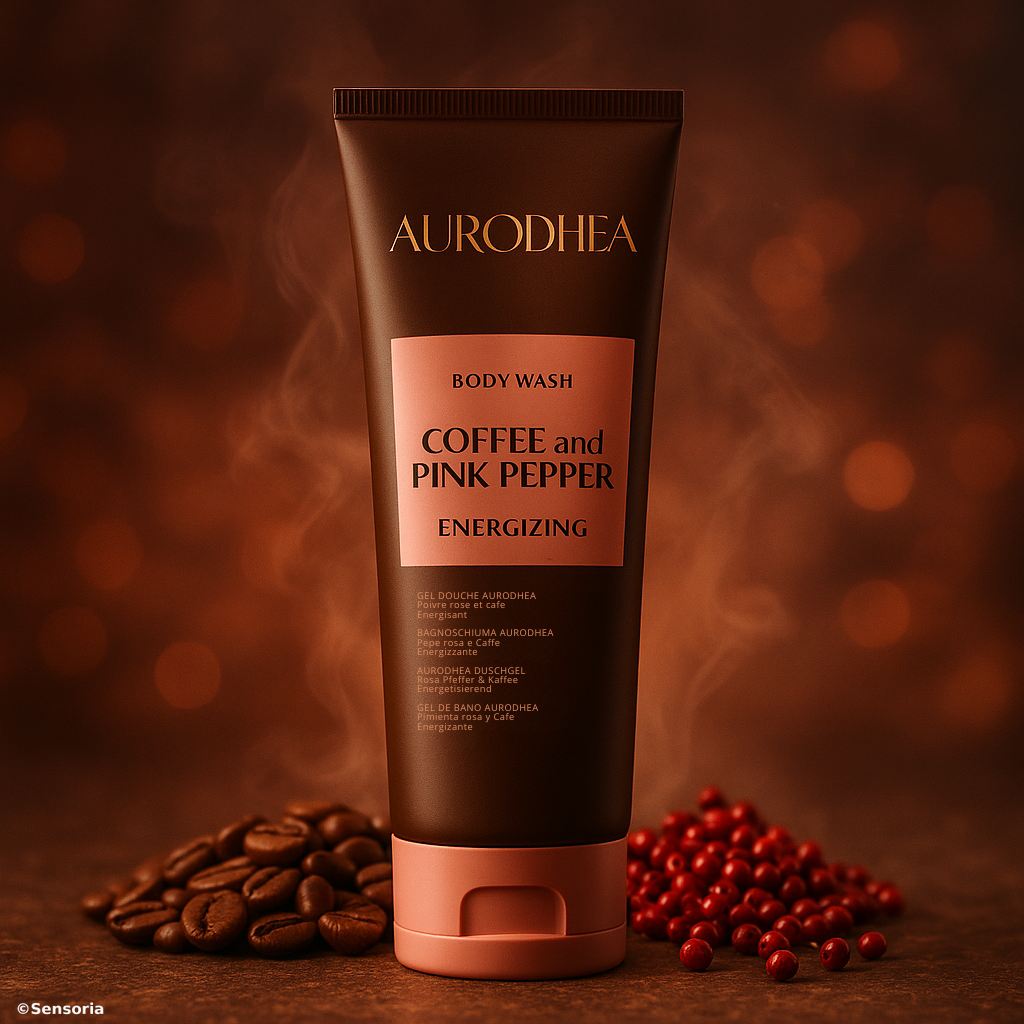 Gel Douche Poivre Rose & Café • Corps 🌸🍂❄️